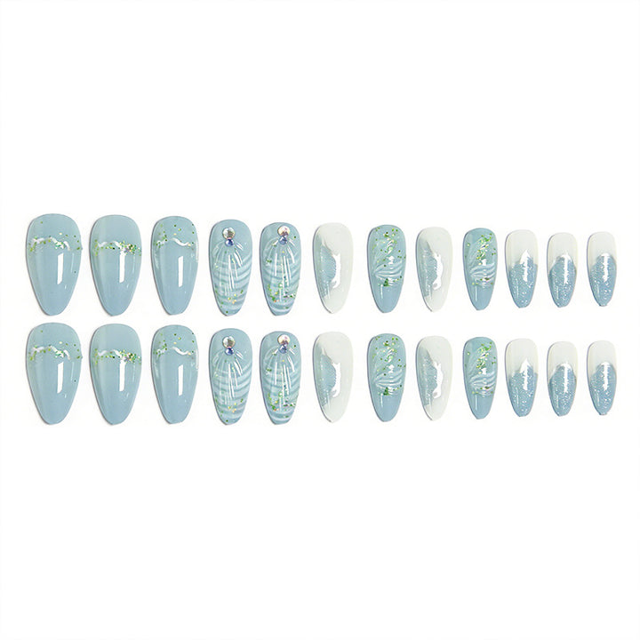 Luxury 3D Nail Tips Set Stornfield