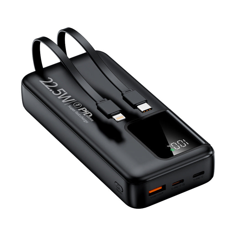 Power bank with dual fast charging ports and digital capacity display Stornfield