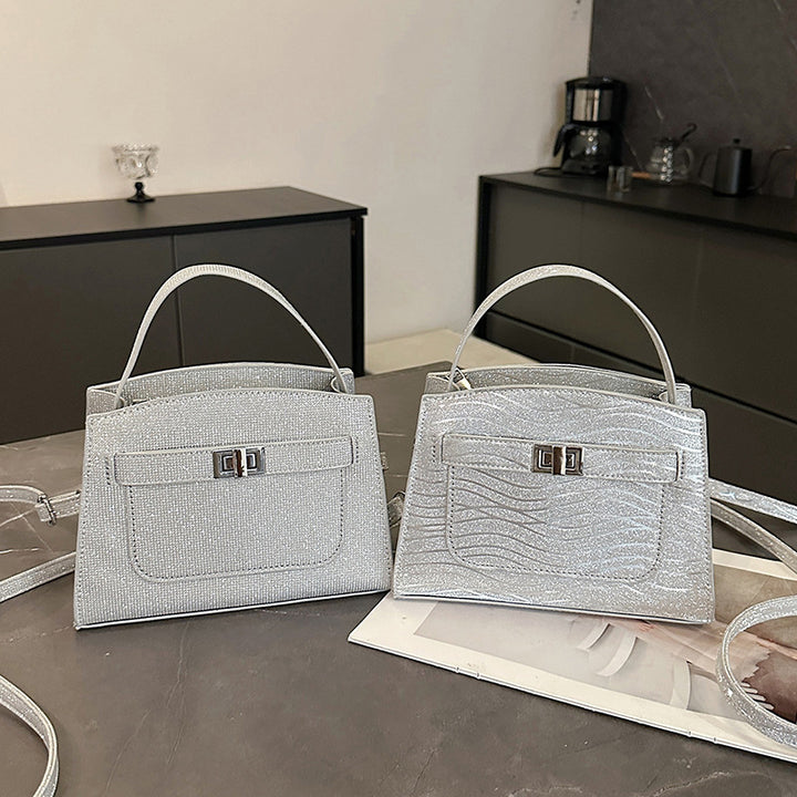 Elegant Structured Handheld Tote