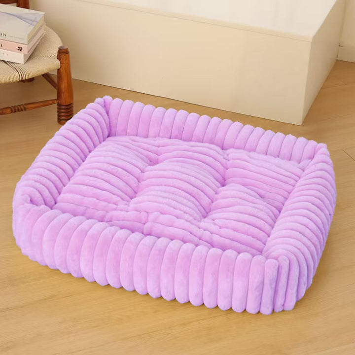 Women Plush Pet Bed with High Edge Stornfield