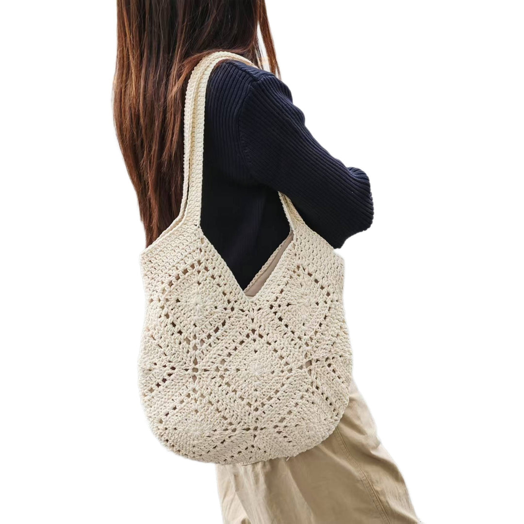 Hand-knotted everyday birth bag Stornfield
