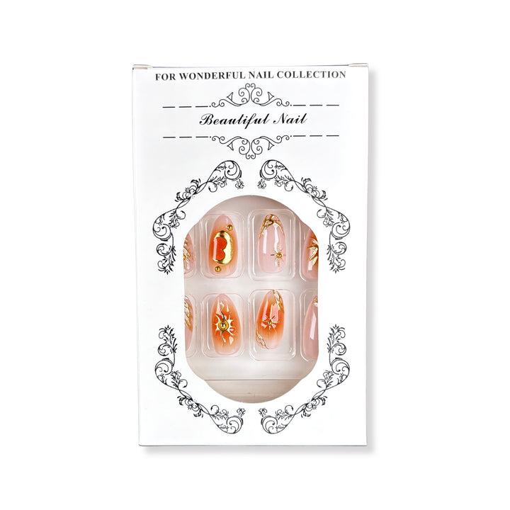 Decorative Press-On Nail Art Set 1790746065