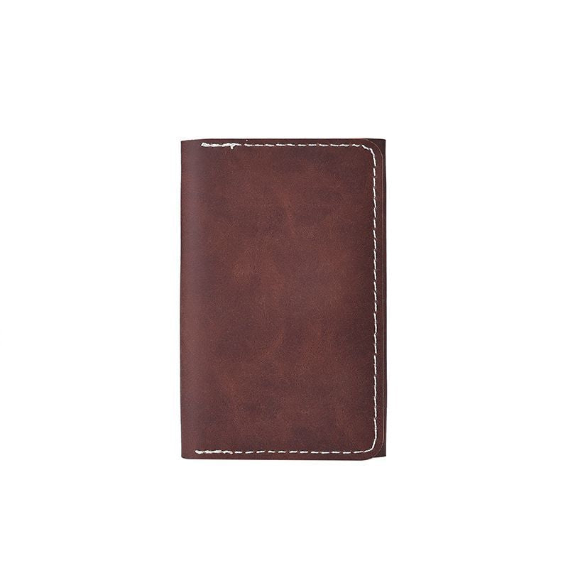Premium Leather Minimalist Passport Holder Stornfield