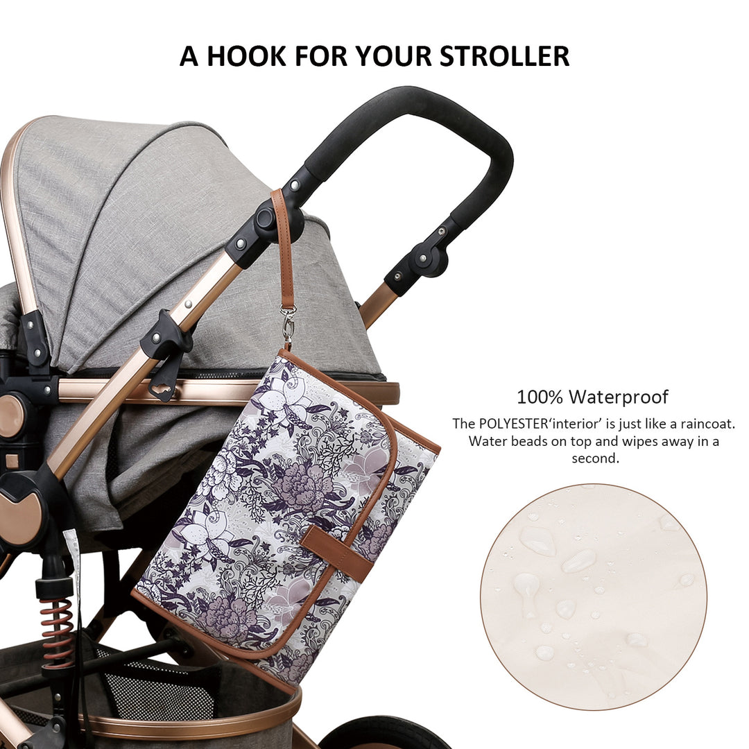 Small Shoulder Bag with Floral Patterns Stornfield