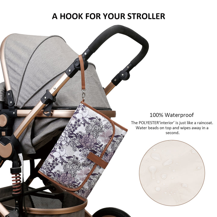 Small Shoulder Bag with Floral Patterns Stornfield