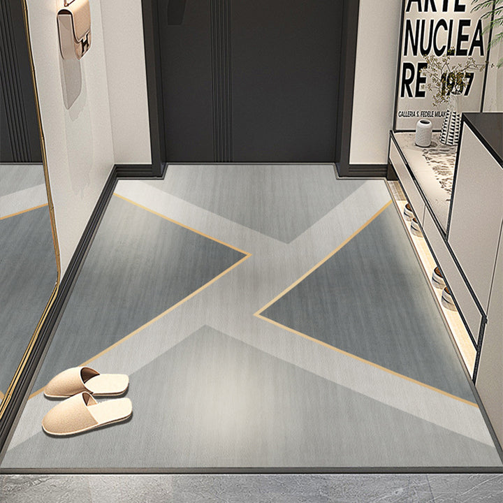 Contemporary Abstract Area Rug Stornfield