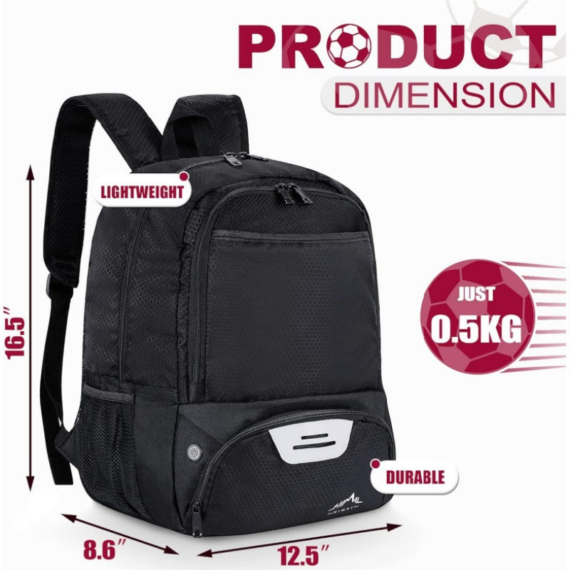 Multi-Functional Sports Backpack with Shoe Compartment Stornfield