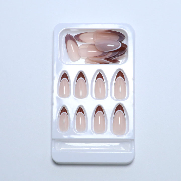 Premium Natural Finish Press-On Nail Tips Stornfield