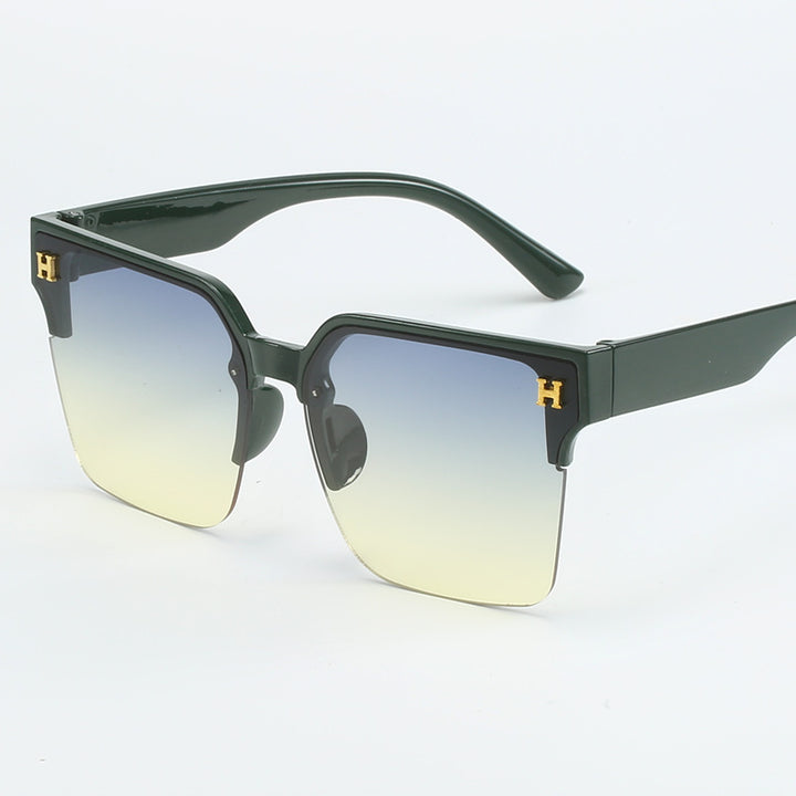 Women square sunglasses with elegant metal frame Stornfield