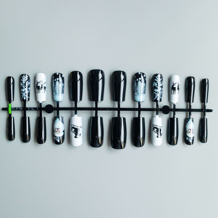 Festive Winter Nail Art Design Kit