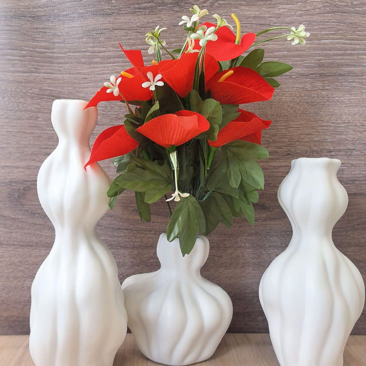 Abstract Textured Decorative Vase Stornfeild