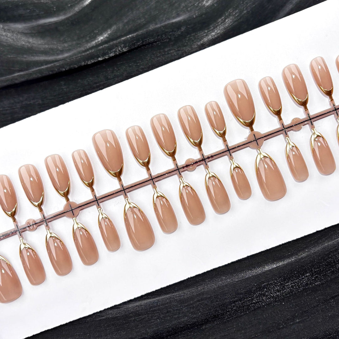Elegant Ombre Art Press-On Nails