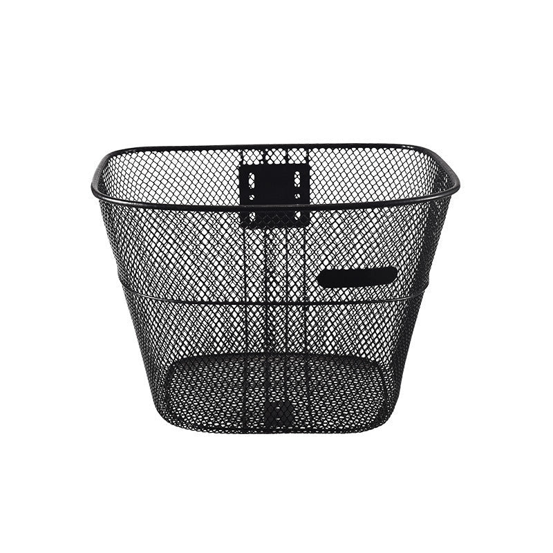 front-mount mesh bicycle basket with universal bracket Stornfield