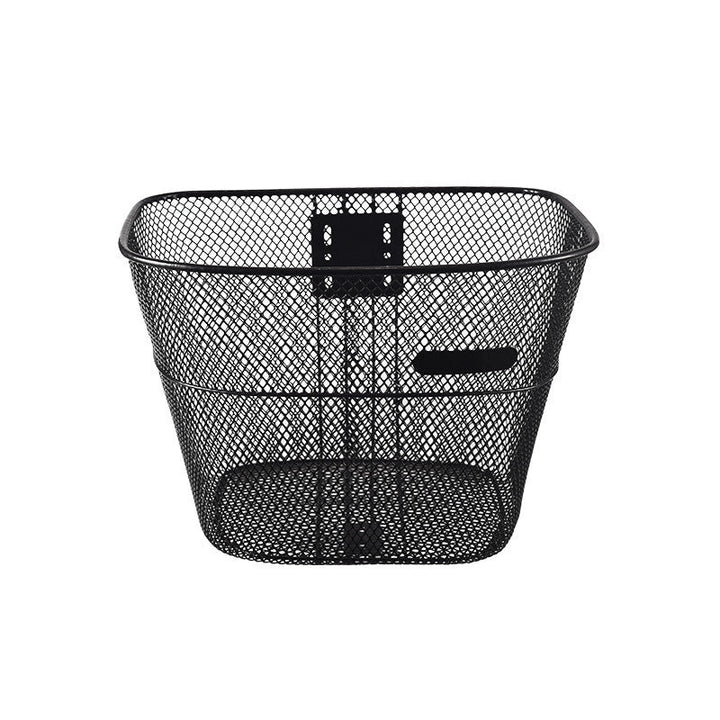 front-mount mesh bicycle basket with universal bracket Stornfield