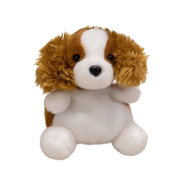 Mini Plush Otter Bag Charm with Metal Key Ring and Ultra-Soft Faux Fur Stornfield