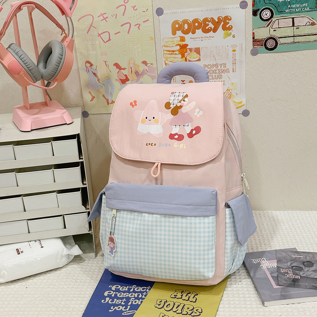 Fun Illustration School Backpack Stornfield