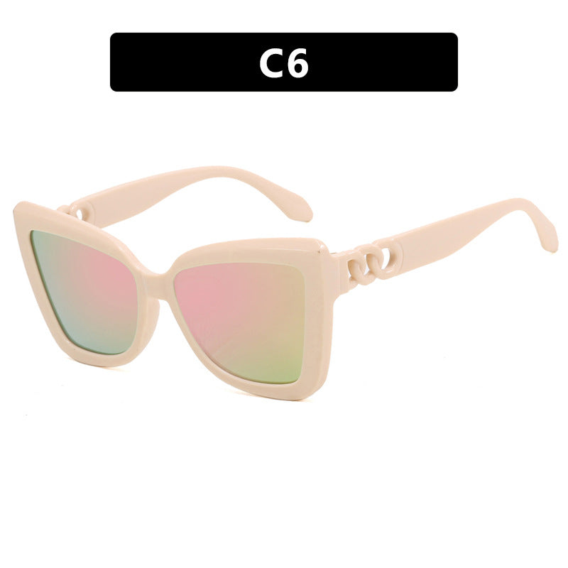 Women's trendy cat-eye sunglasses with sophisticated pattern Stornfield