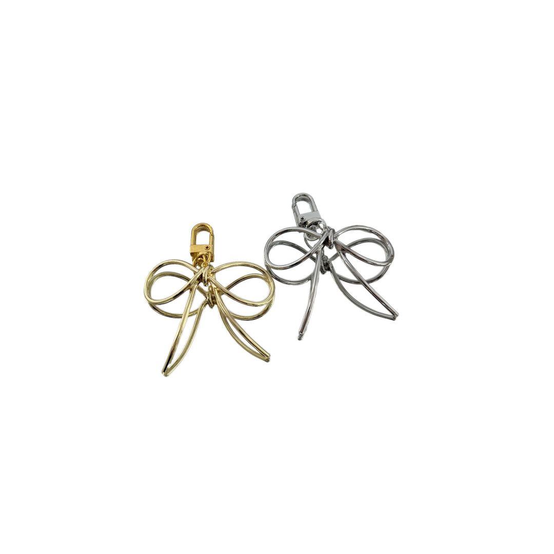 Elegant Bow-Shaped Keychain Stornfield