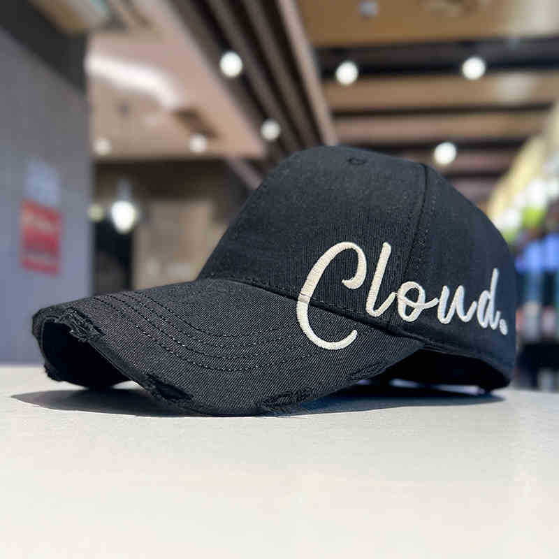 Women's Distressed Casual Cotton Baseball Cap Stornfield