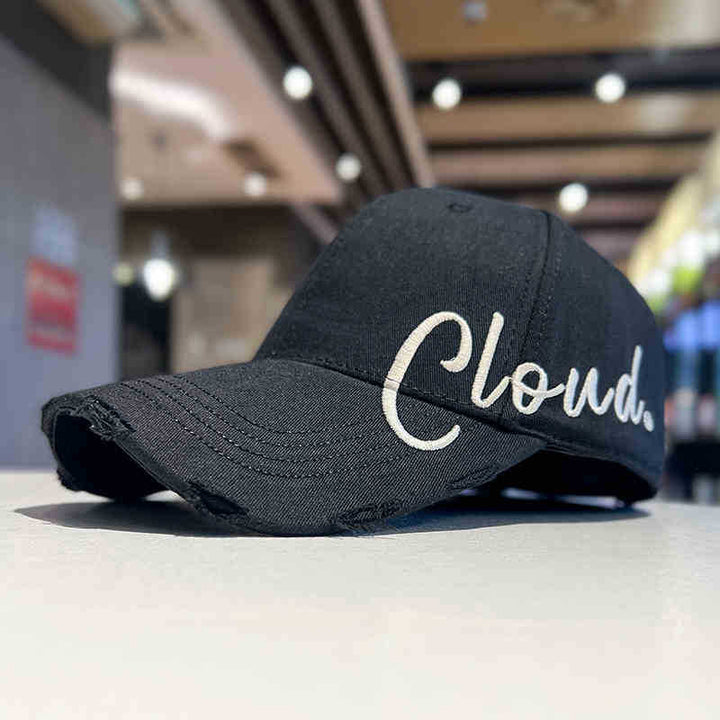 Women's Distressed Casual Cotton Baseball Cap Stornfield