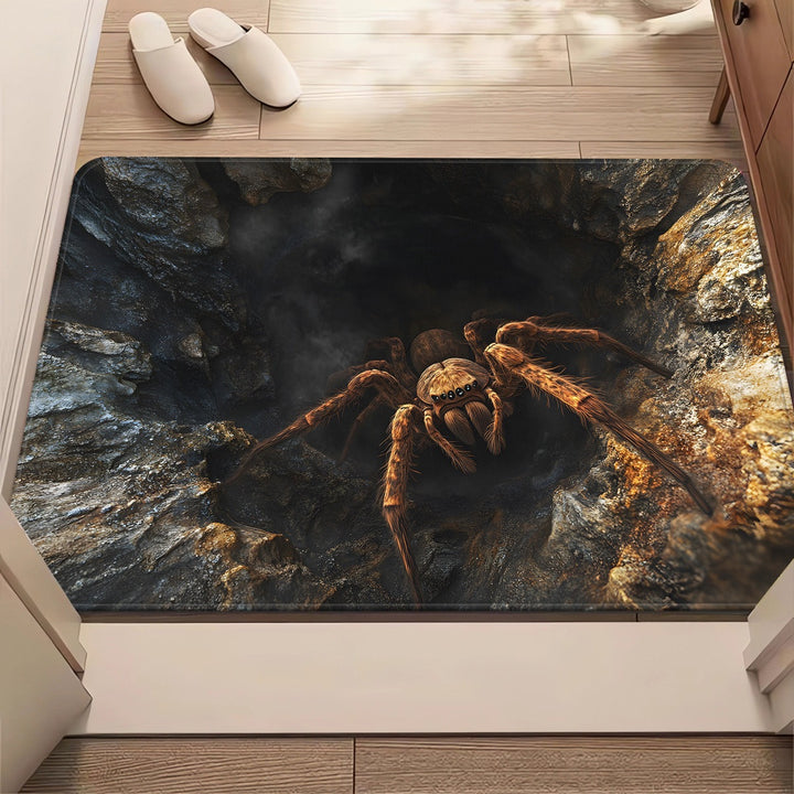 Spider-Themed Floor Mat