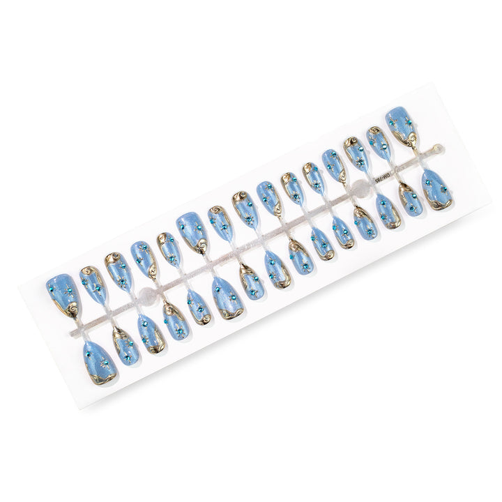 Elegant Press-On Nail Set Stornfield