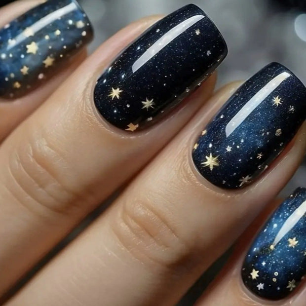 Celestial Galaxy Nail Art Stornfield