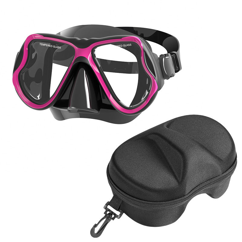 Diving mask with wide field of vision and comfortable wearing comfort Stornfield