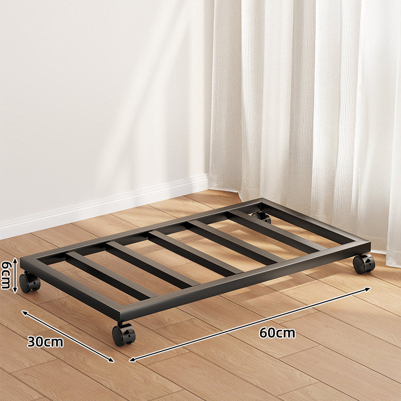 Low-Profile Round Plant Pot Dolly with 360° Swivel Casters