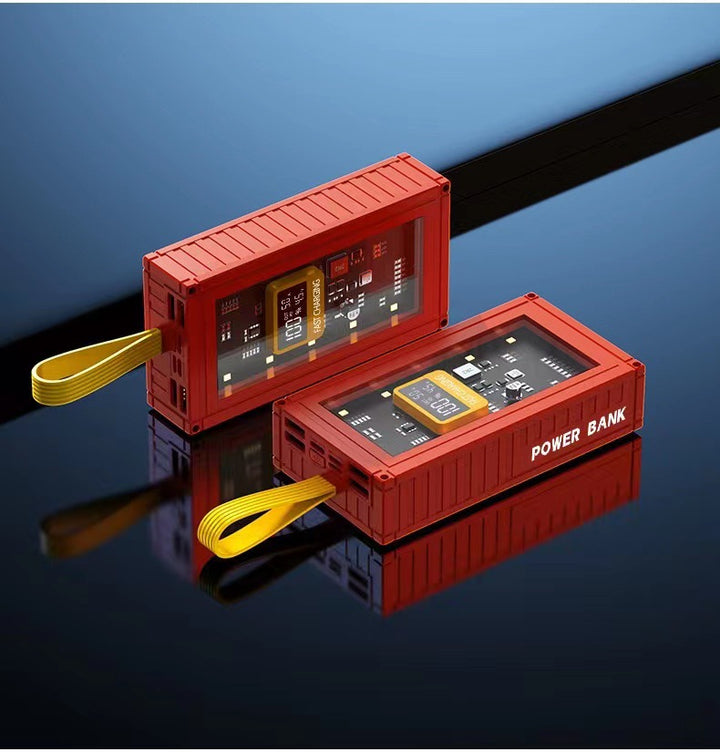 High-performance power bank with LCD display and intelligent charger Stornfield