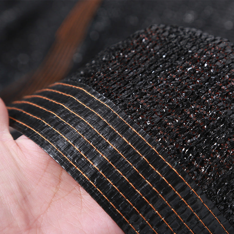 heavy-duty UV resistant shade cloth with reinforced grommets and triple-stitched hem Stornfield