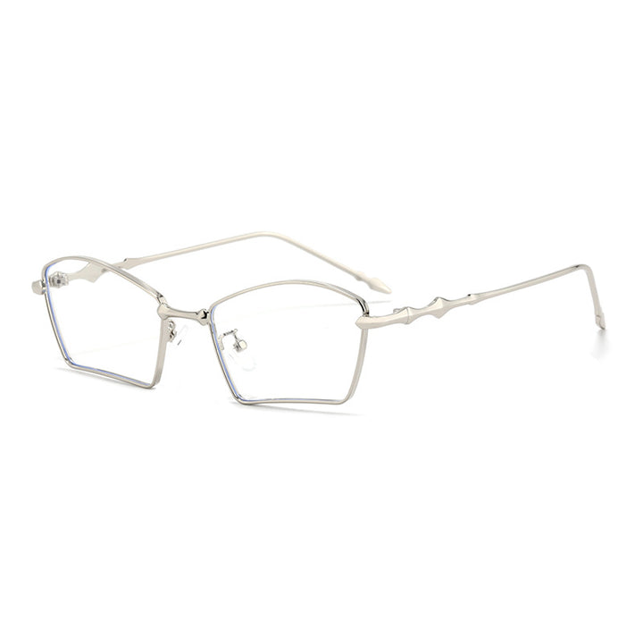 Ladies trendy sunglasses with geometric frame and gradient lenses Stornfield