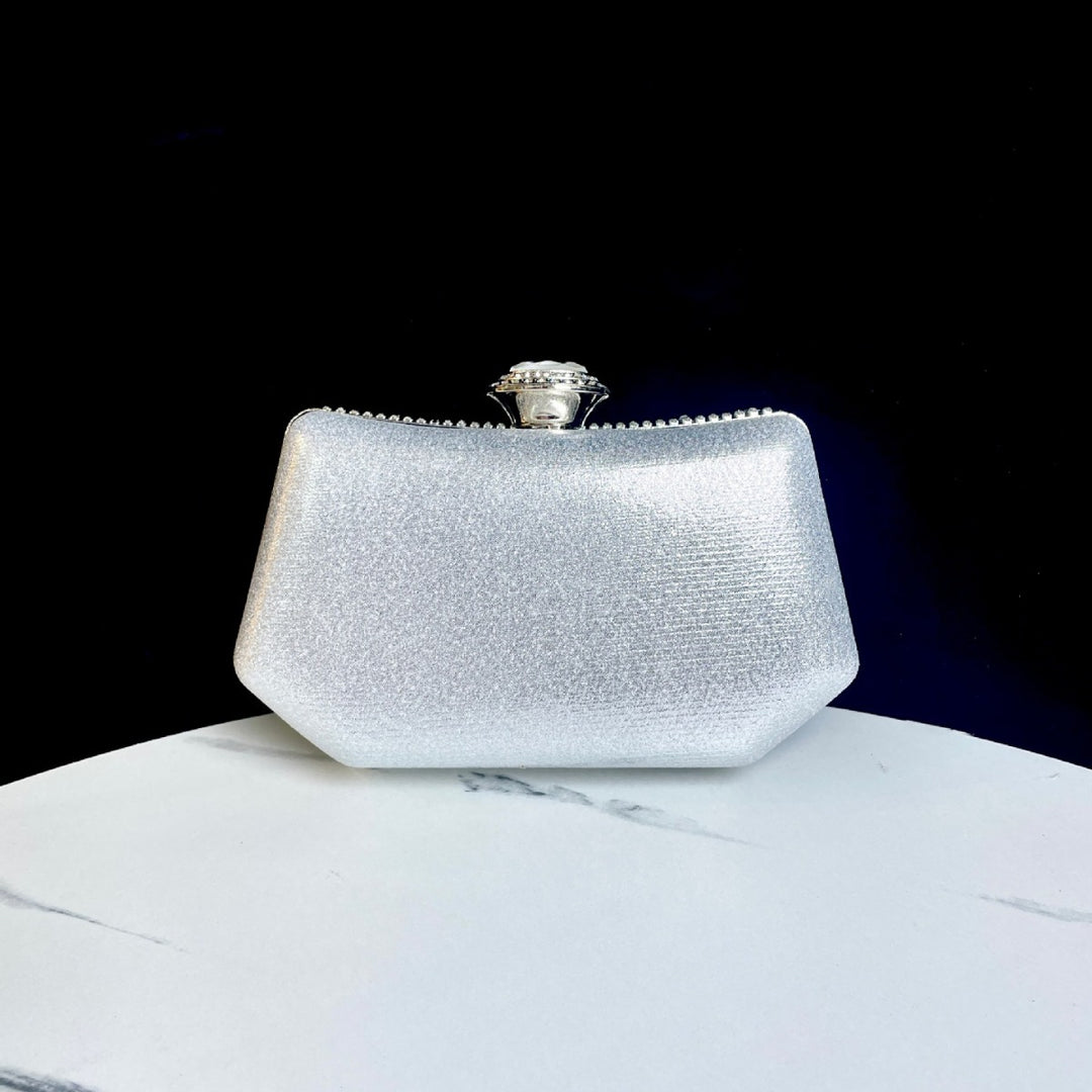 Sparkling Rhinestone Decorative Clutch