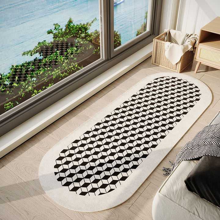 Geometric Patterned Runner Rug Stornfield