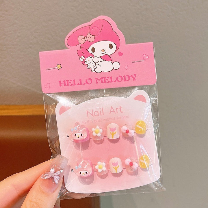 Artificial nails with sweet character design Stornfield