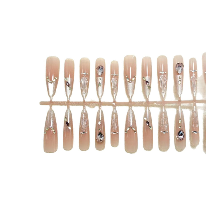 Artificial nails with luxurious decoration Stornfield