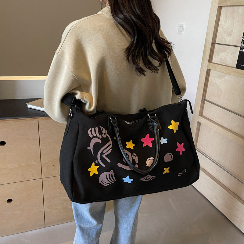 Creative Printed Weekender Duffle Bag Stornfield