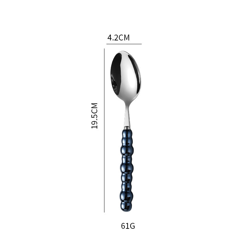 Elegant finger food fork with non-slip handle Stornfield