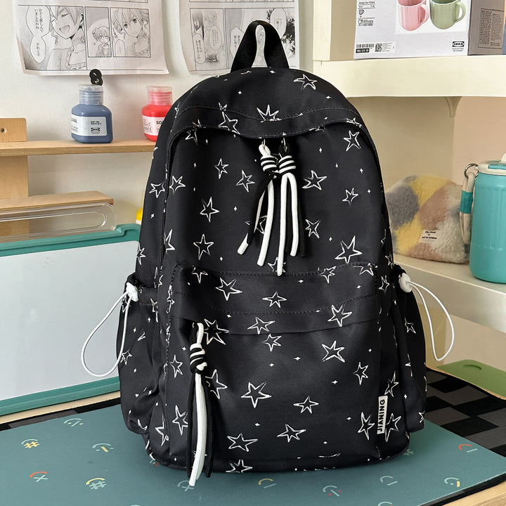 Star-Patterned Casual Backpack Stornfield 1791204705