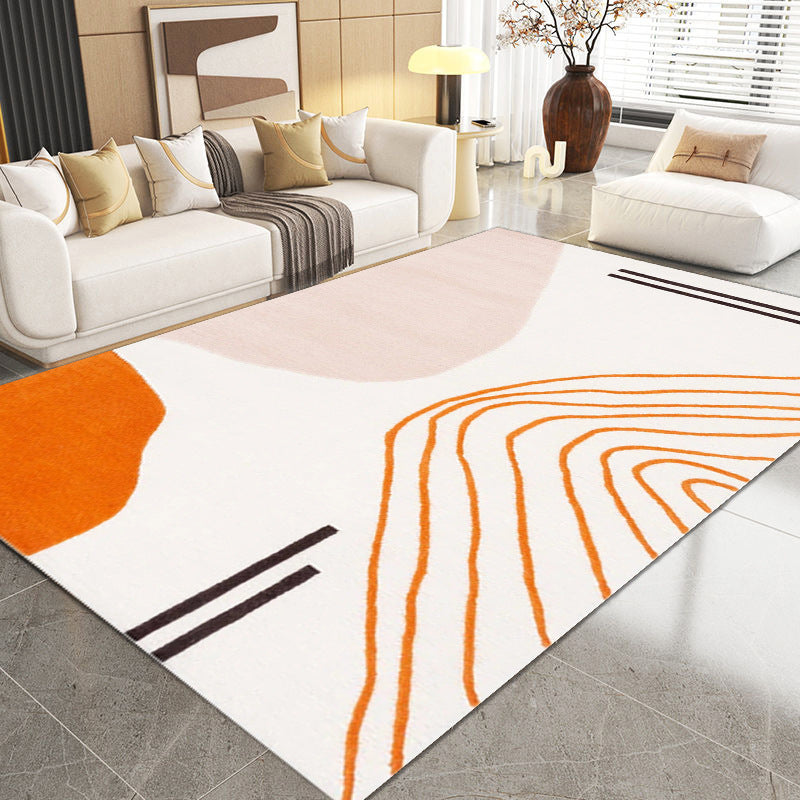 Geometric Weave Pattern Area Rug