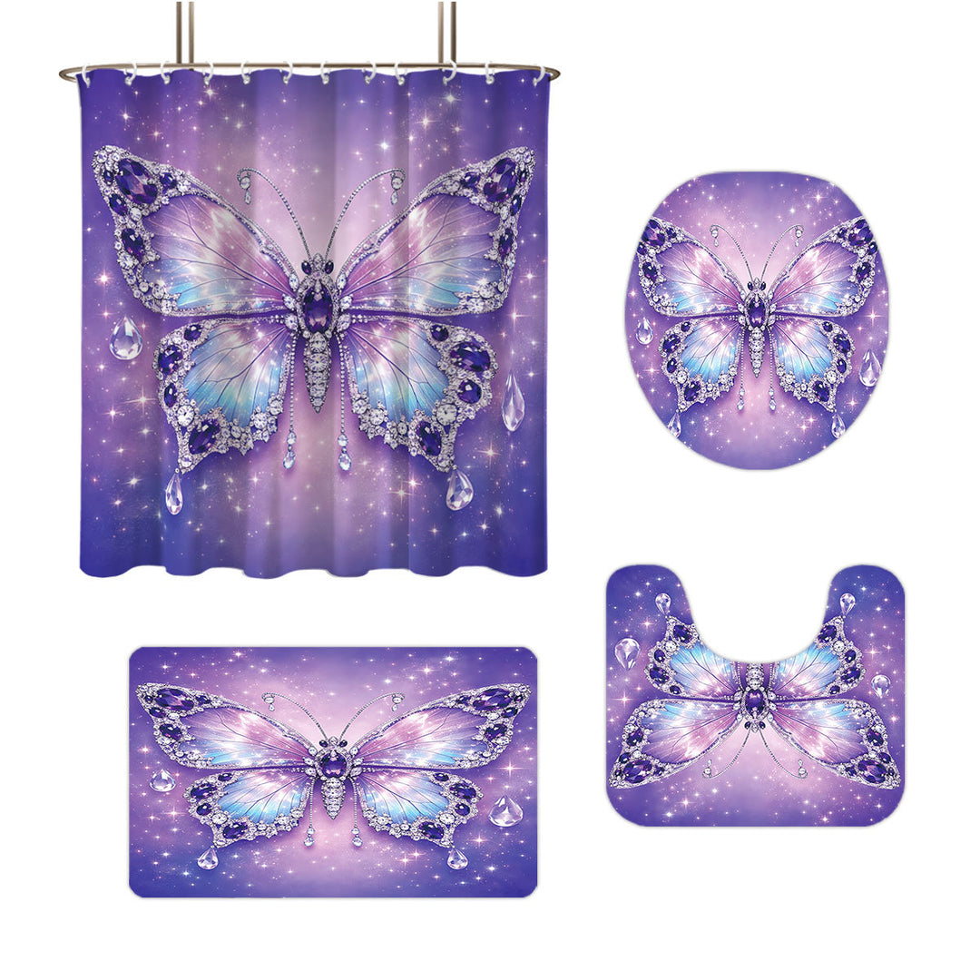 Bunny-Themed Digital Bathroom Decor Set Stornfield