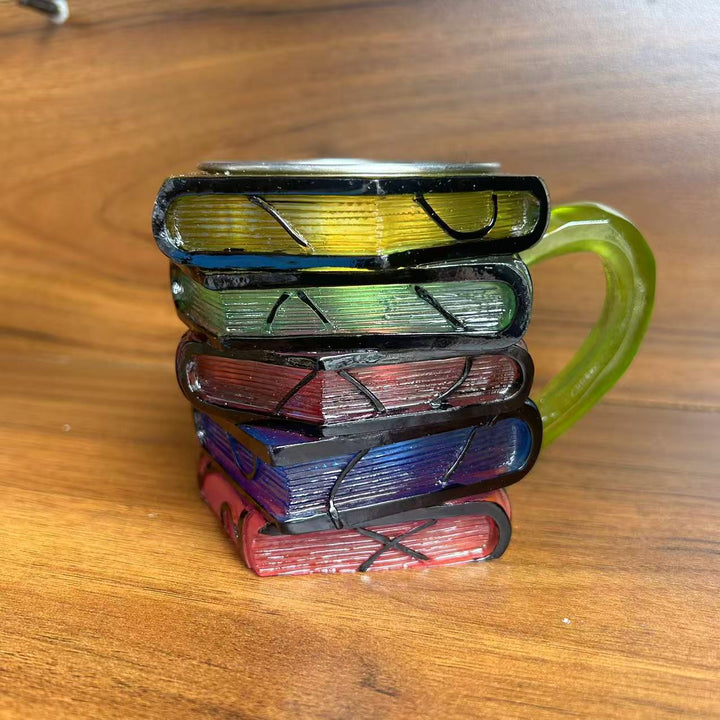 Creative Book Stack Mug Stornfield