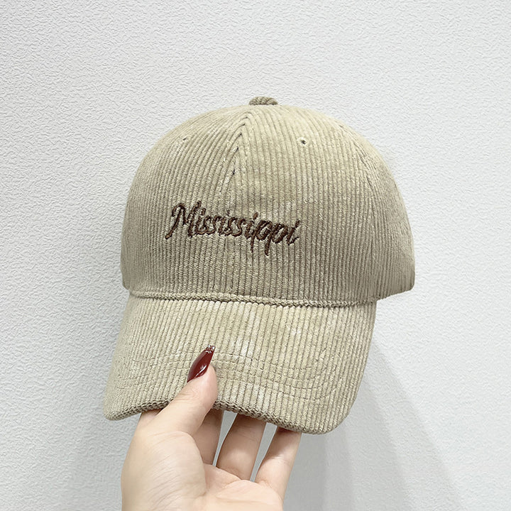 Women's Corduroy Visor Cap Stornfield