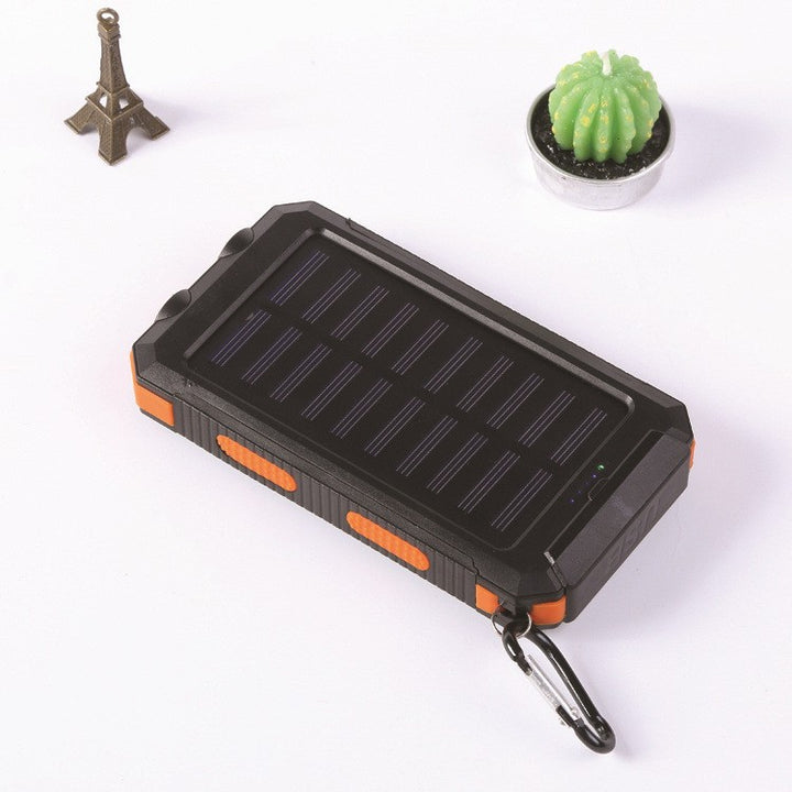 Solar Power Bank with Durable Housing and LED Charging Indicator Stornfield