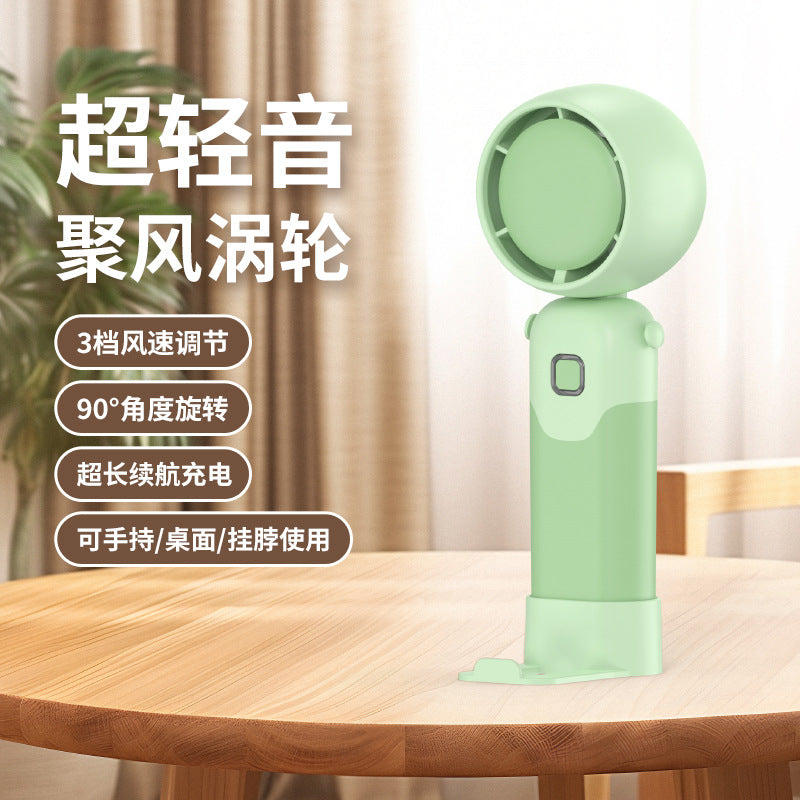 Ladies portable mini-handheld fan with multiple adjustable tilt angles Stornfield