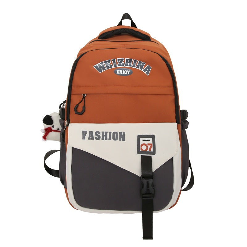 Fashion-Forward Multi-Pocket School Backpack Stornfield