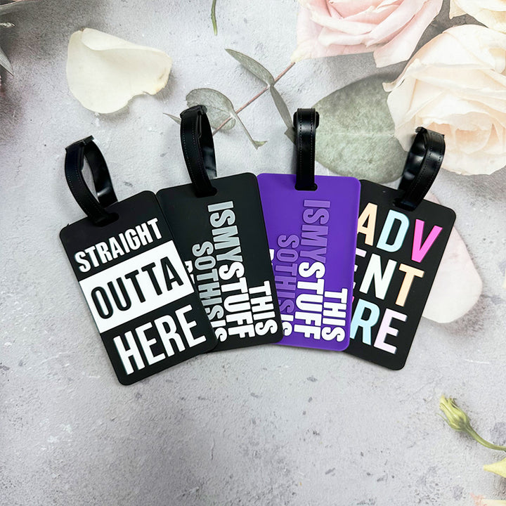 Adventure-Themed Luggage Tag Stornfield
