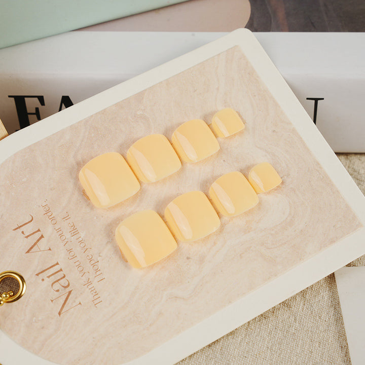 Glossy Short Press-On Nail Set Stornfield