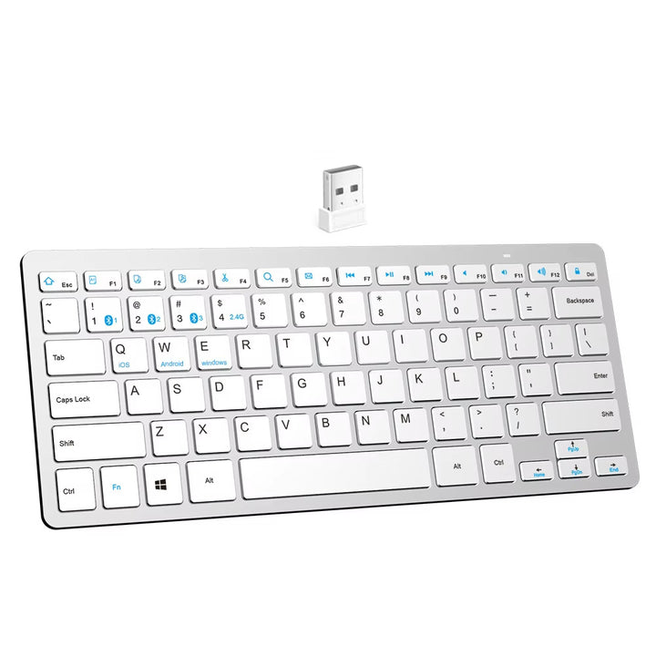Compact Bluetooth keyboard with multi-system support Stornfield