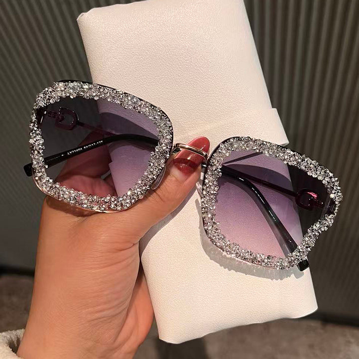 Women’s glamorous sunglasses with sparkling rhinestone embellishment Stornfield